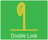 select double-lock seam compatible products