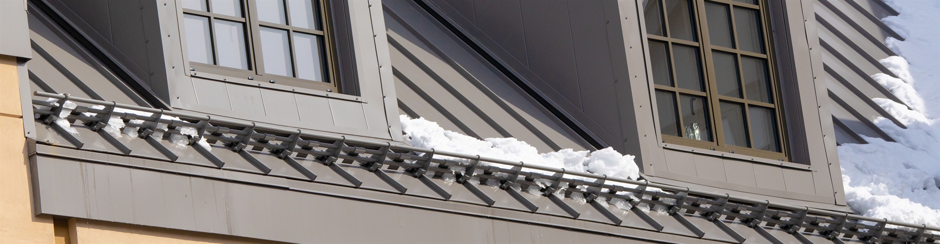 snow guards for metal roofs installation snow guards for metal roofs installation