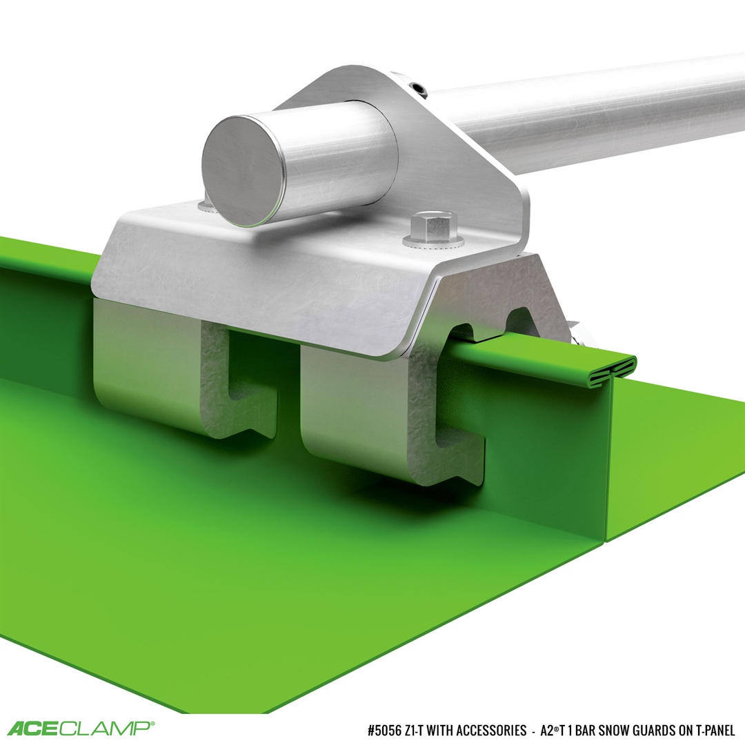 AceClamp single bar clamp on Kit for T-Panel SSMR