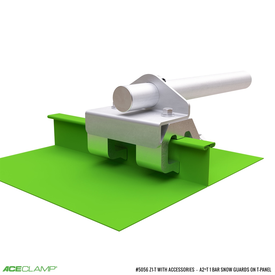 AceClamp single bar clamp on Kit for T-Panel SSMR