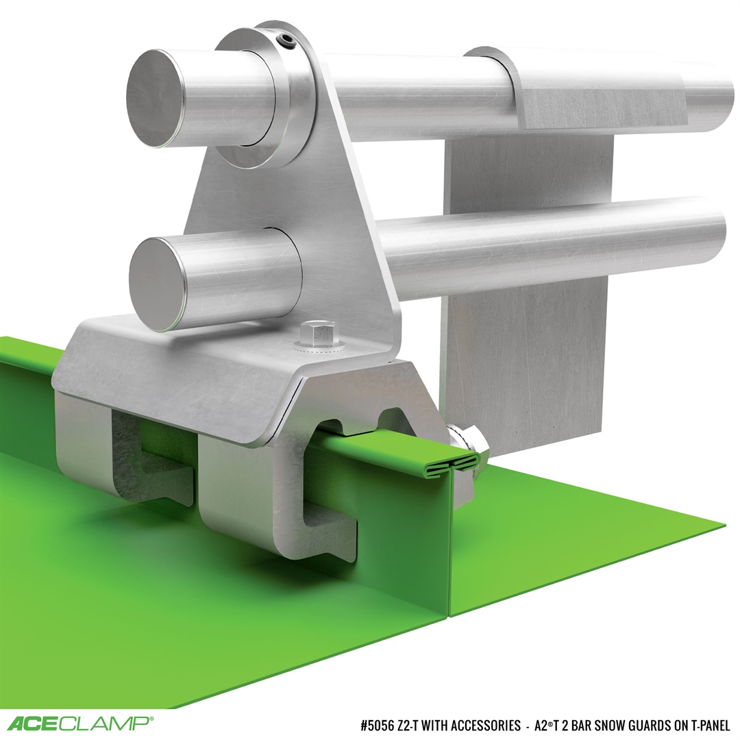 AceClamp two bar clamp on Kit for T-Panel SSMR