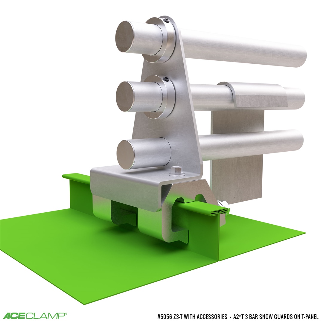 AceClamp three bar clamp on Kit for T-Panel SSMR