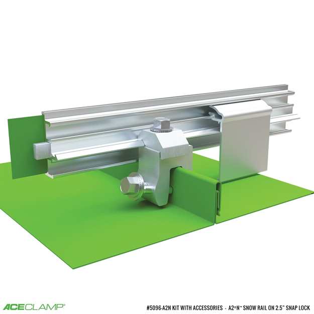 Color Snap® Color Matching Snow Guards for Snap Lock Standing Seam Metal Roofs