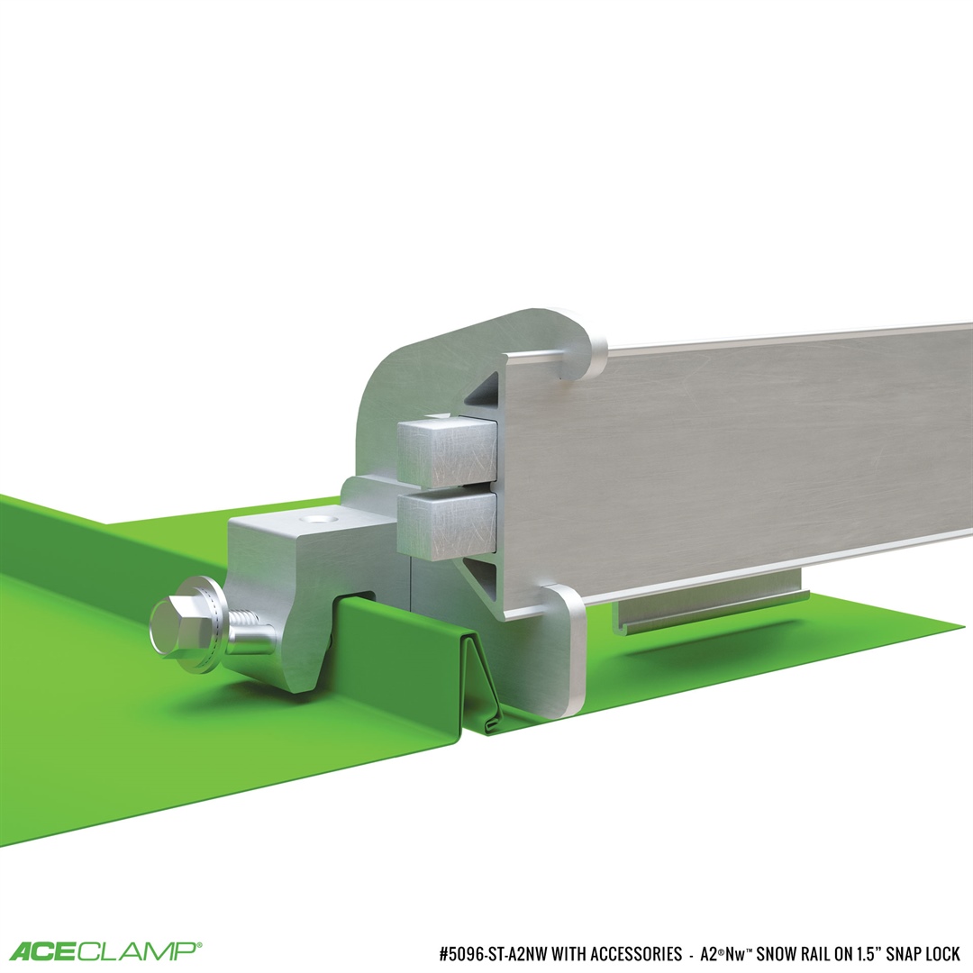 Snow Titan® Snow Guards for Snap Lock Short Standing Seam Metal Roofs