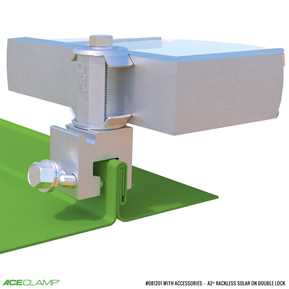 Railless Solar Racking Kit: Streamlined for Snap Lock Metal Roofs