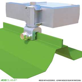 Railless Solar Racking Kit: Streamlined for Snap Lock Metal Roofs