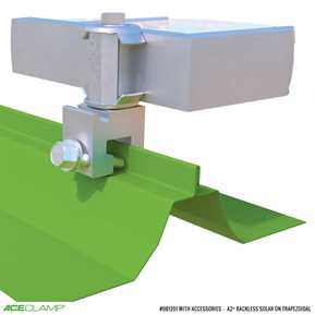 Railless Solar Racking Kit: Streamlined for Snap Lock Metal Roofs