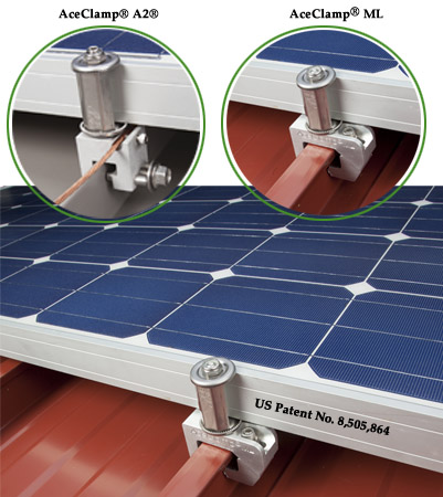 AceClamp® A2® Solar Roof Fastening System