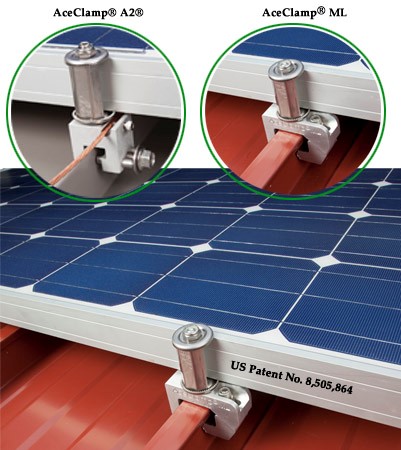 AceClamp® A2® Solar Roof Fastening System