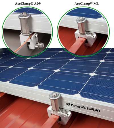 AceClamp® A2® Solar Roof Fastening System