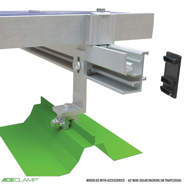 Solar Snap® System: Ideal for Trapezoidal Standing Seam Metal Roofs