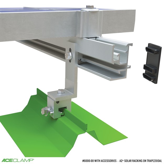 Solar Snap® A2® System: Suited for Trapezoidal Standing Seam Roofs