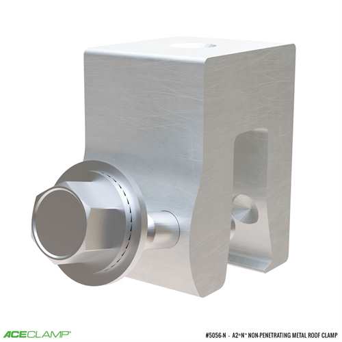 A2®N™ Non-Penetrating Metal Roof Clamp for Nail Down Panels