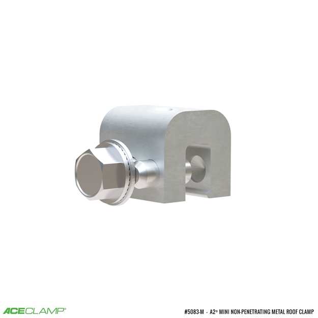 A2® Mini Non-Penetrating Metal Roof Clamp