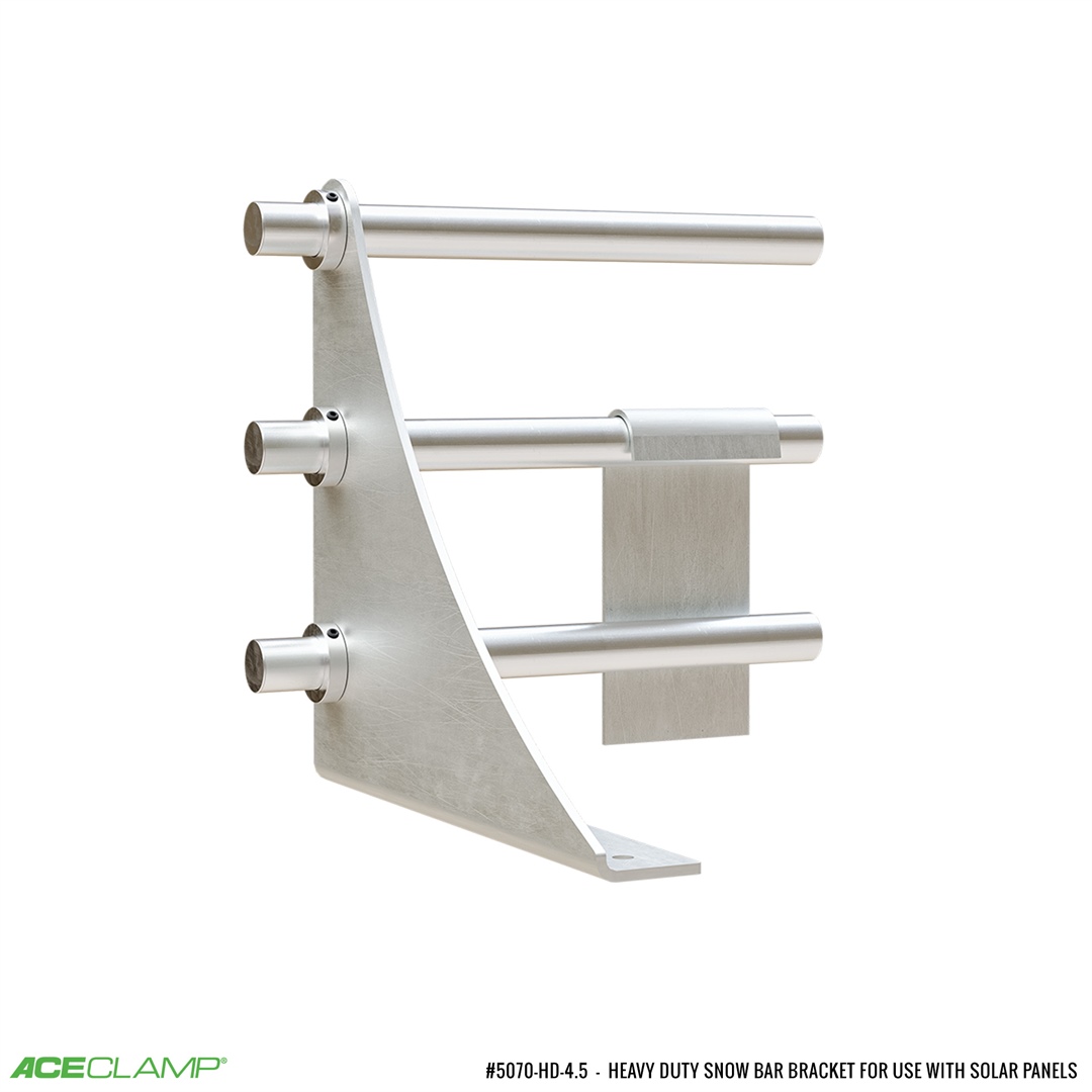 AceClamp heavy duty three bar screw down Kit for Asphalt roofs