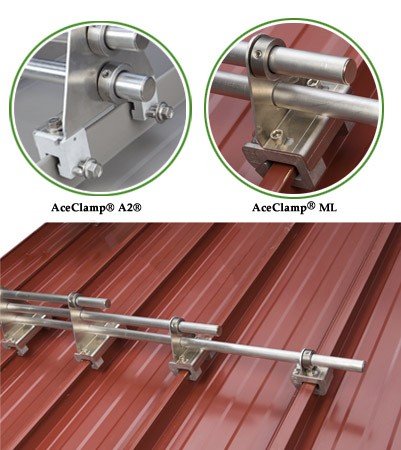 AceClamp® Snow Retention Roof Systems