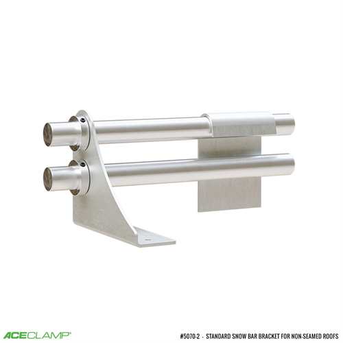 Standard Snow Bar Bracket, 2 Bar for Corrugated