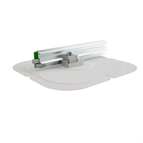 Color Snap®-M Snow Guards For Membrane Roofs With Traditional Pad