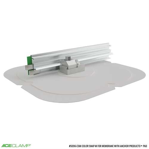 Color Snap®-M Snow Guards For Membrane Roofs With Traditional Pad