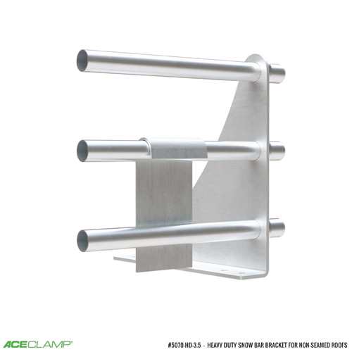 Heavy Duty Bar Extended Snow Bracket, 3 bar, for use below solar panels
