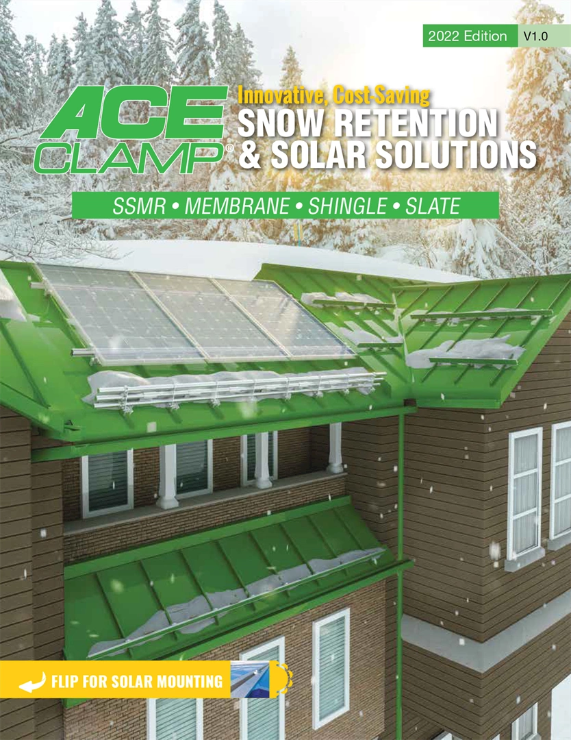 snow guards for membrane roofs