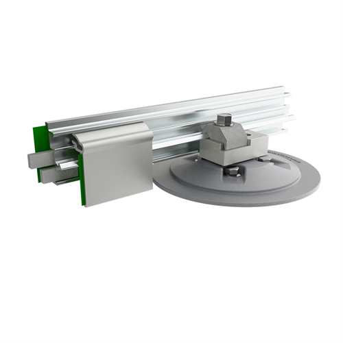 Color Snap®-M Snow Guards For Membrane Roofs With PowerGrip Universal 7 Mount