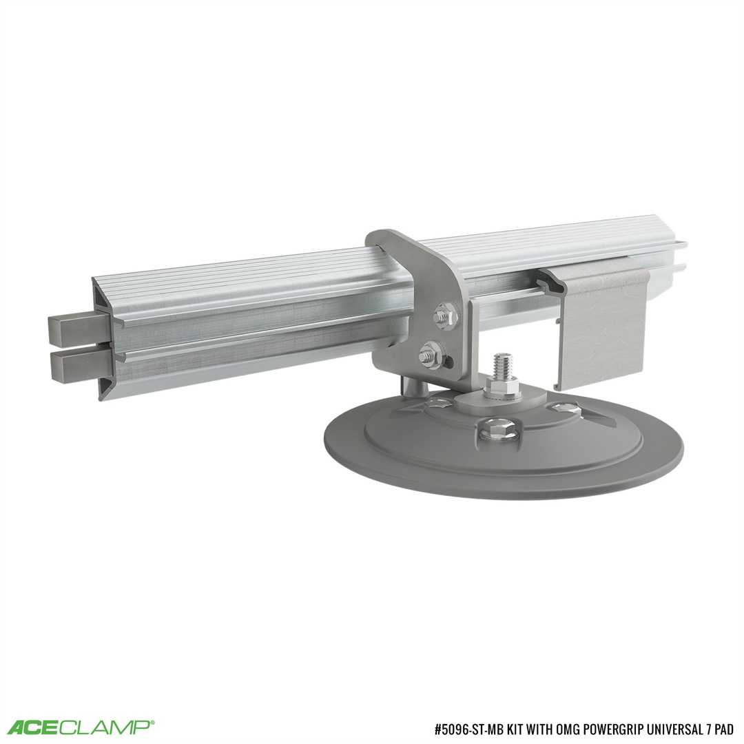 Snow Titan®-M Snow Guards For Membrane Roofs With PowerGrip Universal 7 Mount