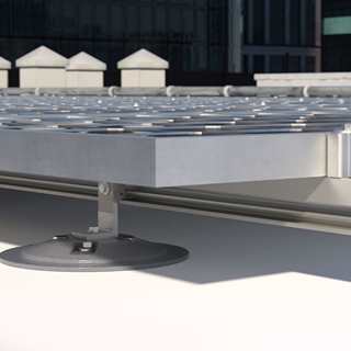 Solar Snap® Solar Racking for Low-Slope Membrane Roofs - AceClamp