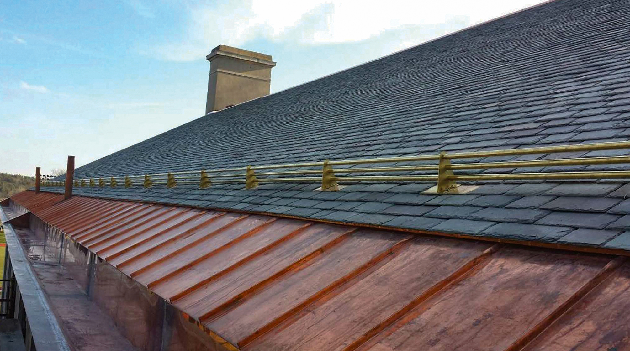 snow guards for slate roofs