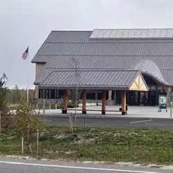AceClamp Metal Roof Snow Bars at Acadia Gateway Center