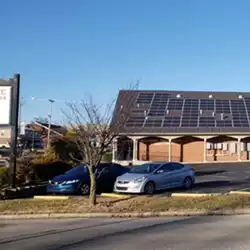 GES Solar utilizing AceClamp's railless solar mounting for cost-effective solutions.