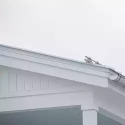 2-bar snow guards ensuring safety at Carlson's Landing in Essex