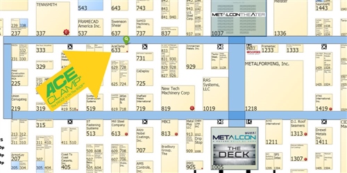 AceClamp® at MetalCon 2018, Booth #633.