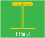 select t-panel seam compatible products