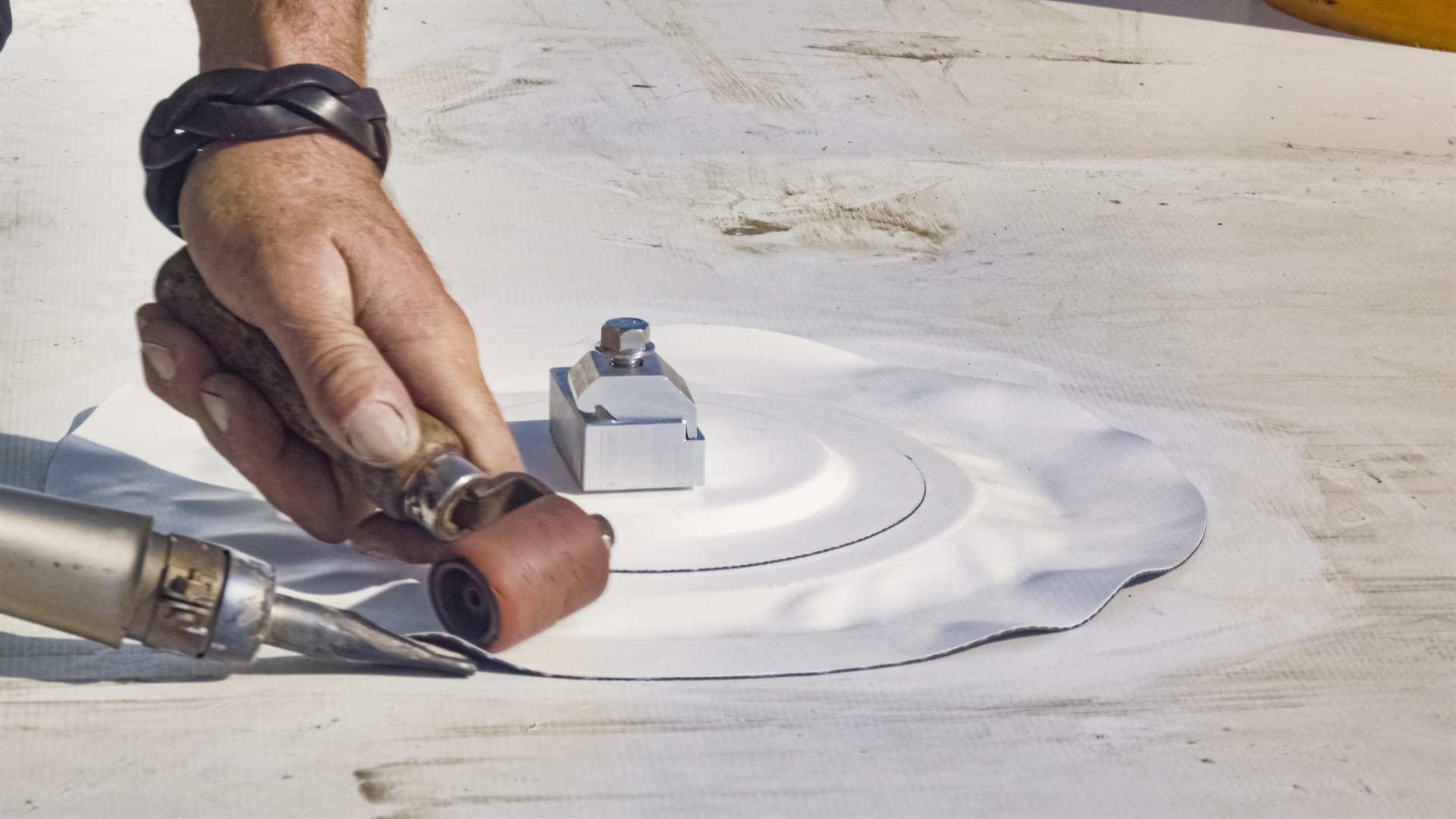 Snow Guards for Membrane Roofs