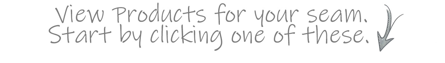 Metal roof snow guards seam selector below