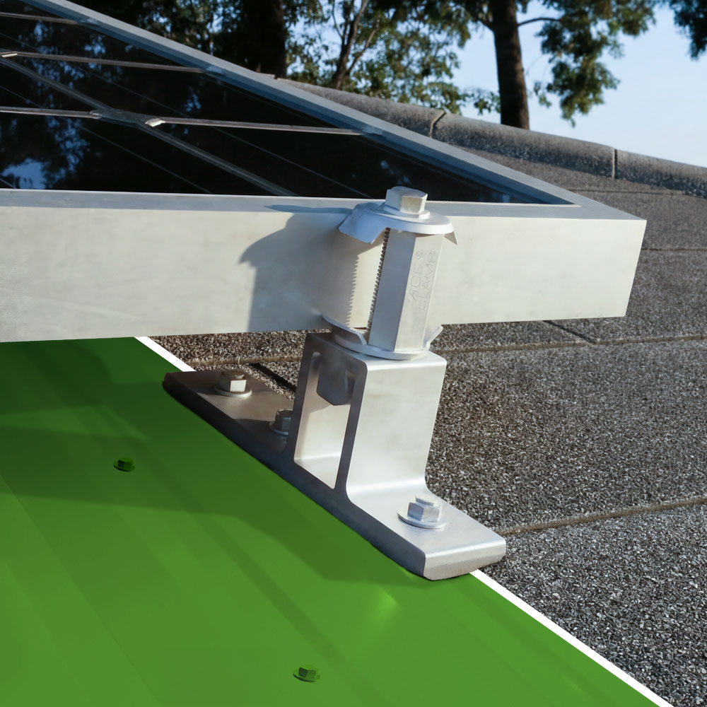 Railless solar racking kits pv mounting